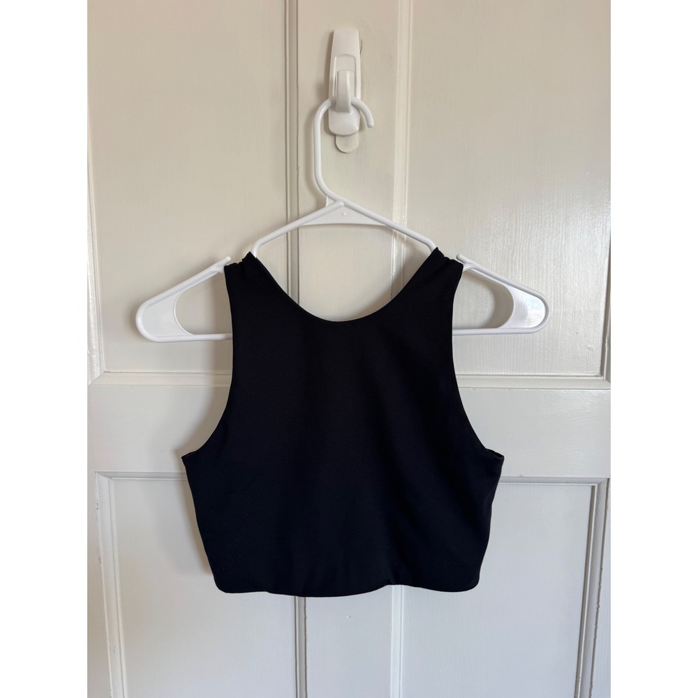 Girlfriend Collective black sports bra size small
